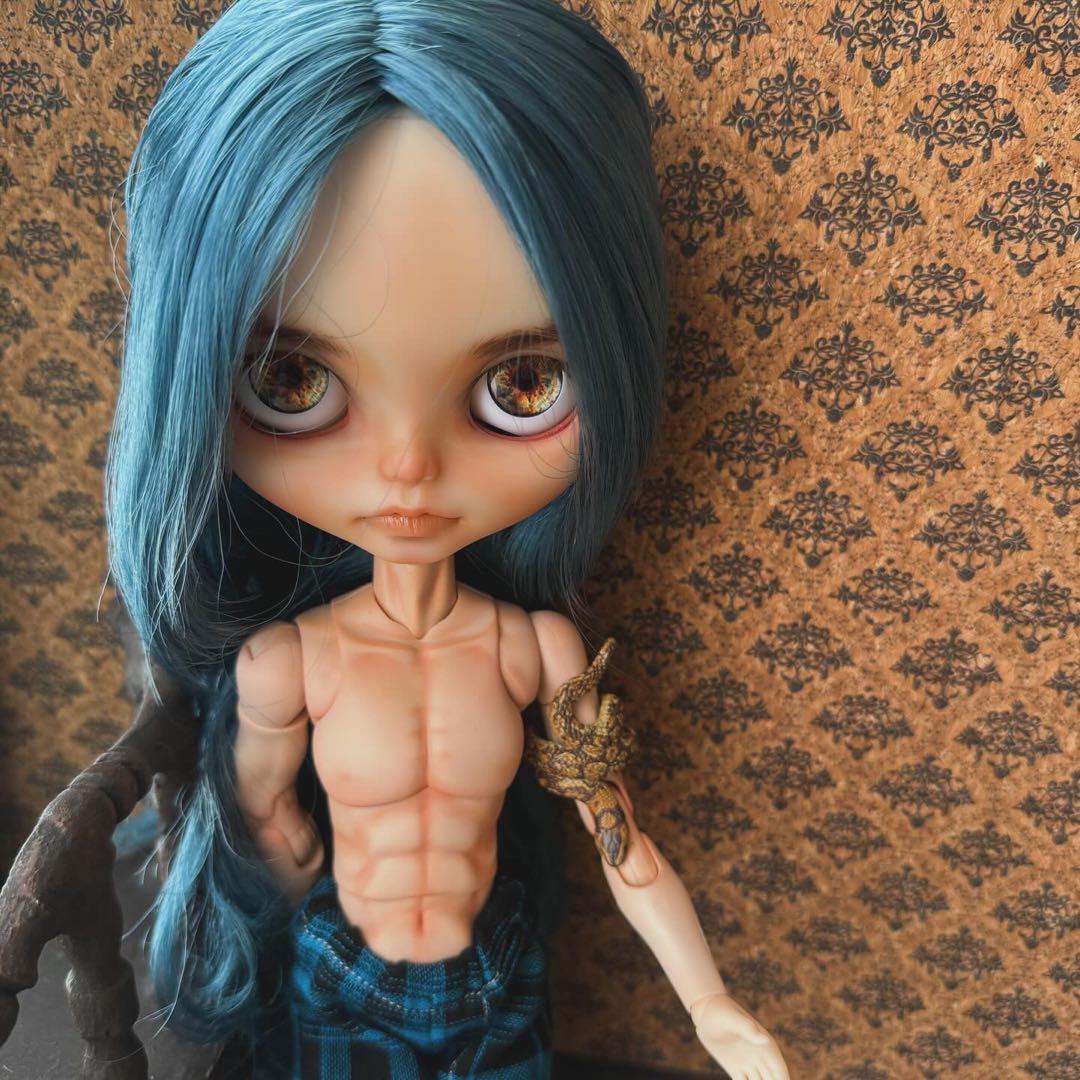専用／カスタムブライス男の子 ジュノエステラ オビツ30 shino.doll