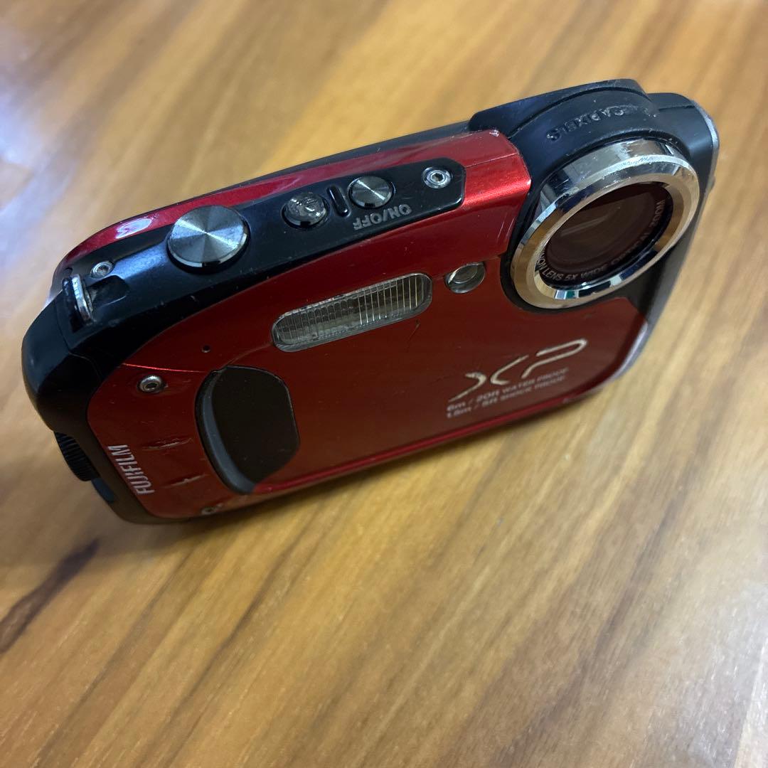 FUJIFILM FinePix XP60 レッド コンパクトデジタルカメラ