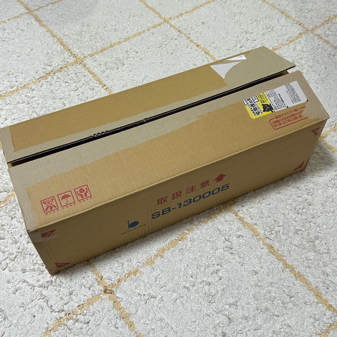 流れるつっぱり水切りラック ホワイト