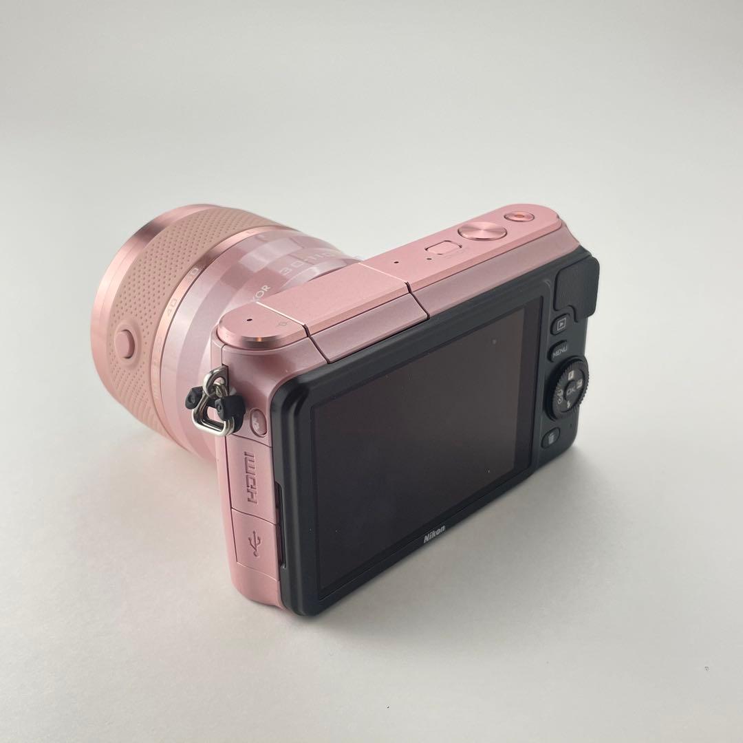 【ショット数1000・返品保証】Nikon1 S1 ピンク 標準レンズキット