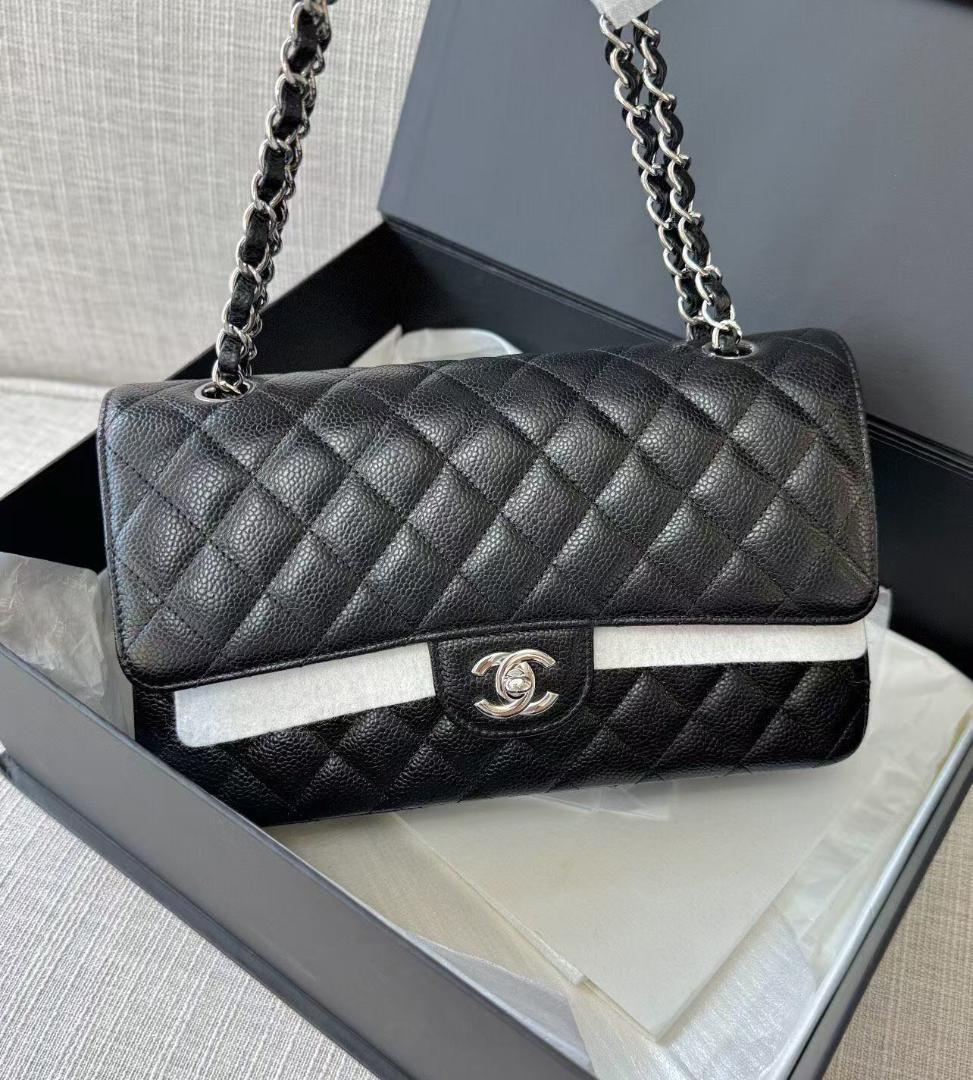 cHaNeL 希少✨ 状態良好ブラック レザー ショルダーバッグ