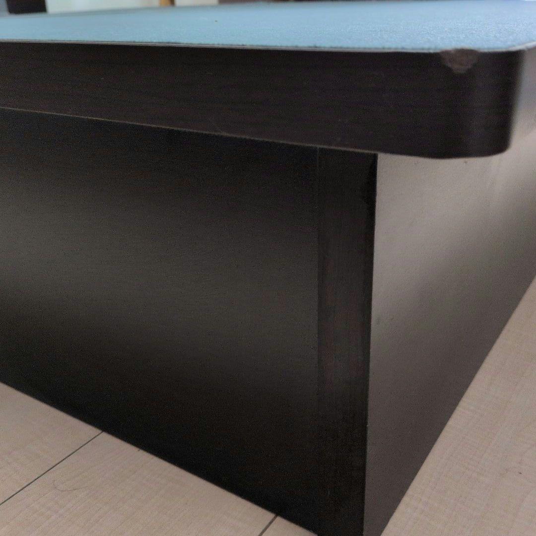 【送料込み】ニトリ跳ね上げ収納付きダブルベッド（フレームのみ） ダークブラウン