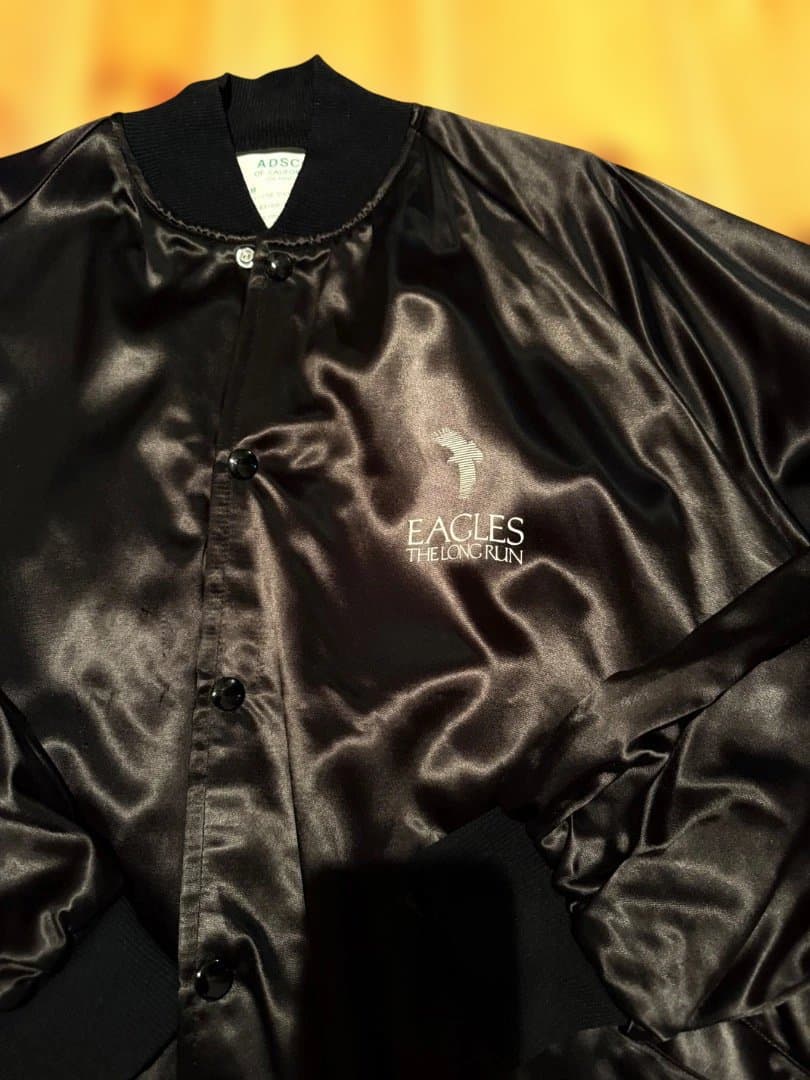 激レア The EAGLES THE LONG RUN サテンジャケット