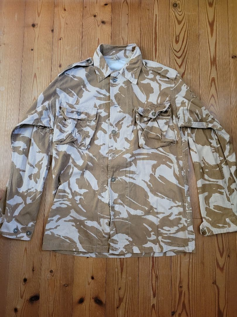 デザートカモ 迷彩服 上下セット ミリタリー イギリス軍