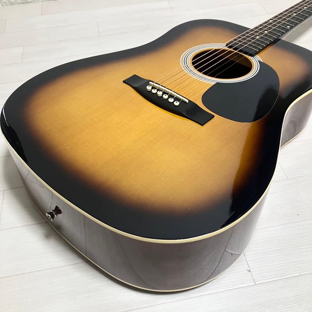 【美品】弦新品/HONEY BEE W-15TSハニービーアコースティックギター