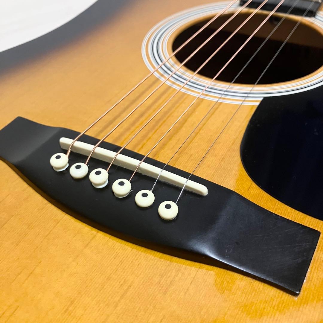 【美品】弦新品/HONEY BEE W-15TSハニービーアコースティックギター