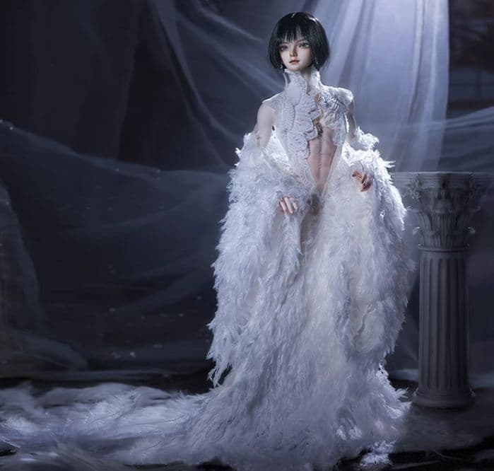 AX945 BJD 1/4 ドール本体 lark 球体関節人形 ハンドメイド