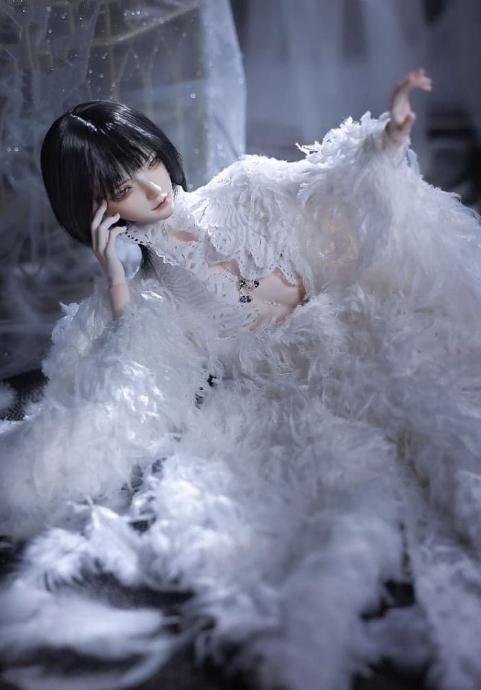 AX945 BJD 1/4 ドール本体 lark 球体関節人形 ハンドメイド