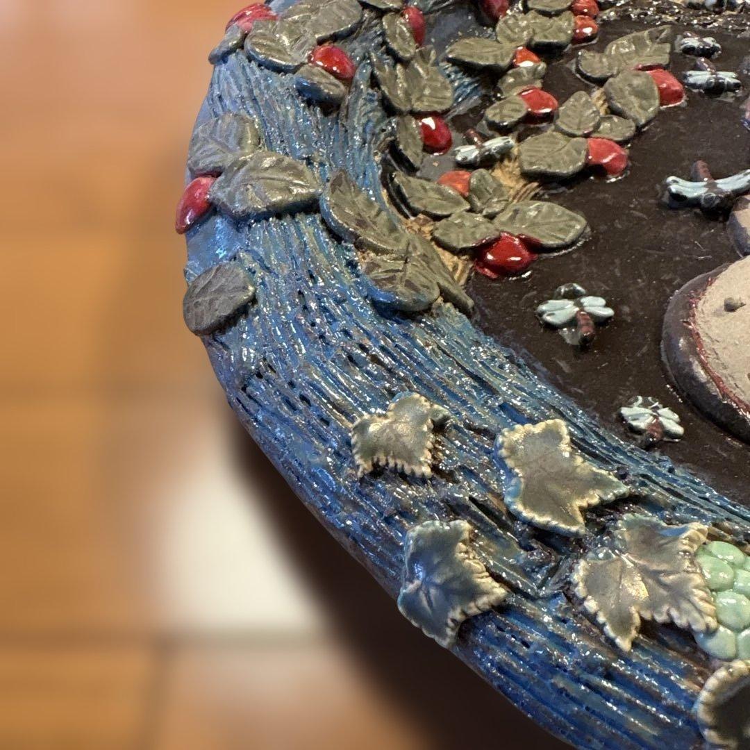 立体陶芸プレート