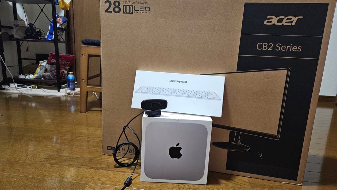 Macデスクトップ Apple Mac mini 8C/16GB/256GB