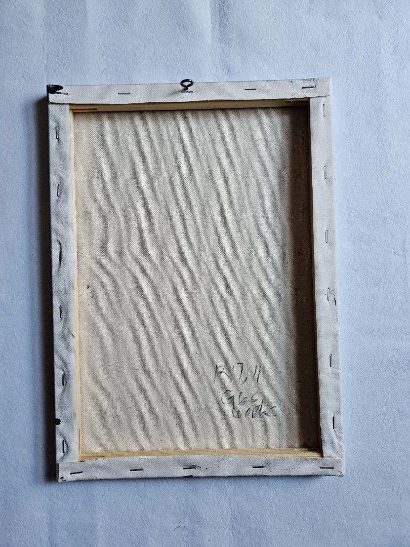 イルカのスプレーアートキャンバス