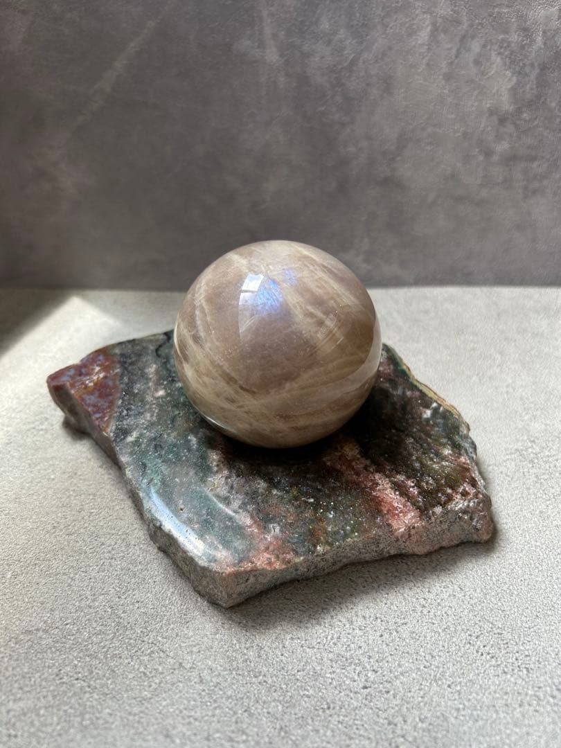 オーシャンジャスパー　スフィアホルダー