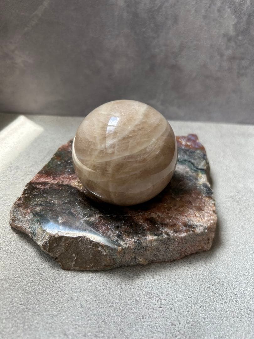 オーシャンジャスパー　スフィアホルダー