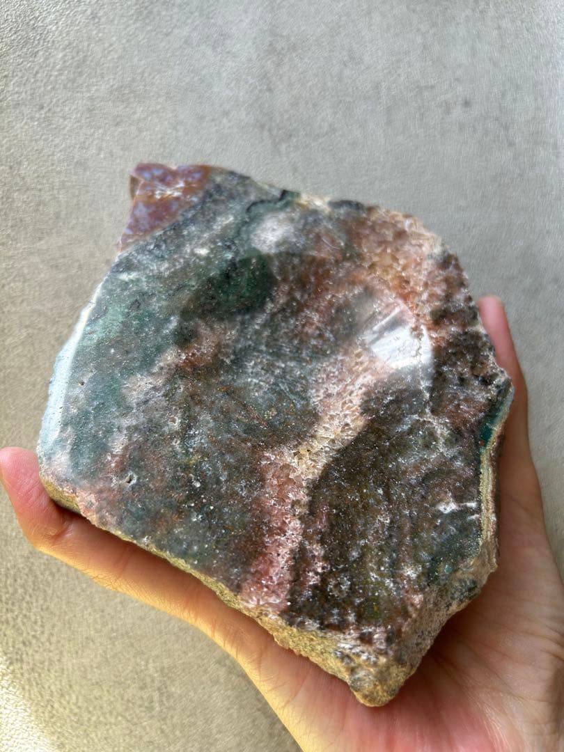 オーシャンジャスパー　スフィアホルダー