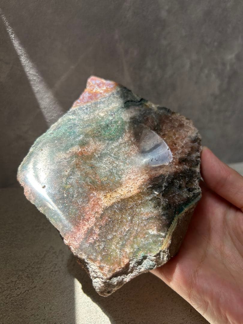 オーシャンジャスパー　スフィアホルダー