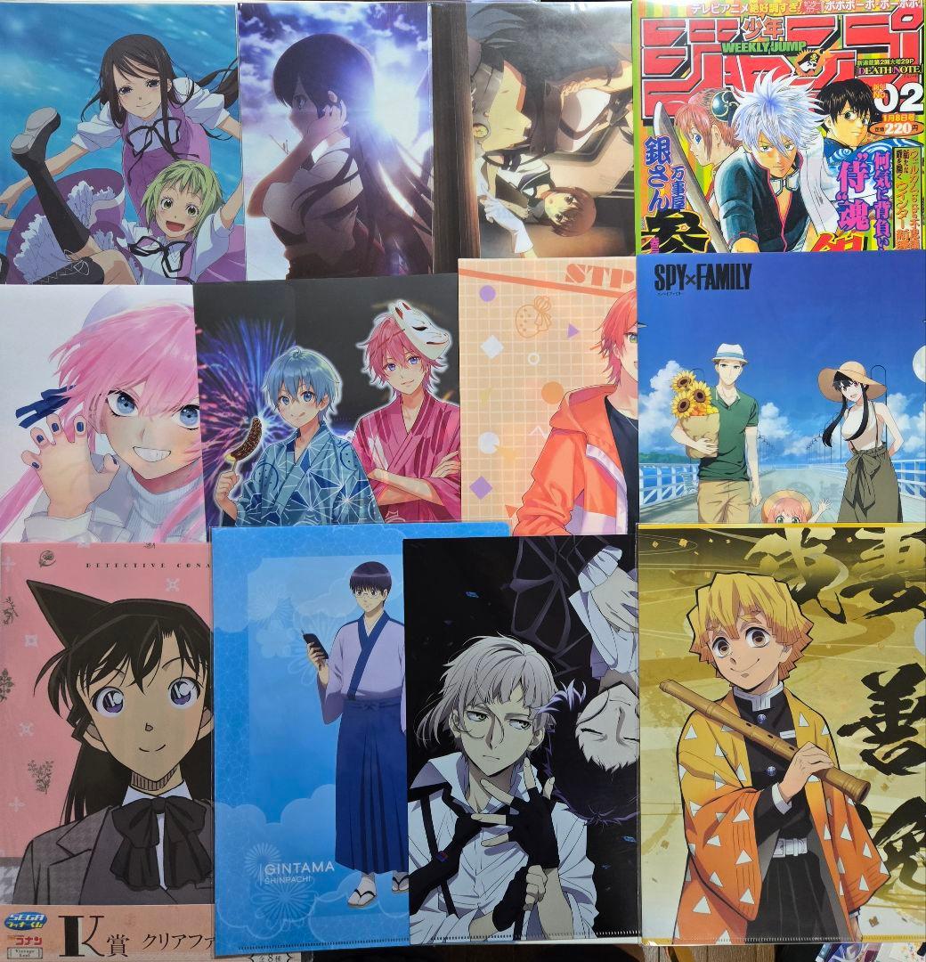 アニメグッズ キャラクターグッズ クリアファイル まとめ売り 200枚以上