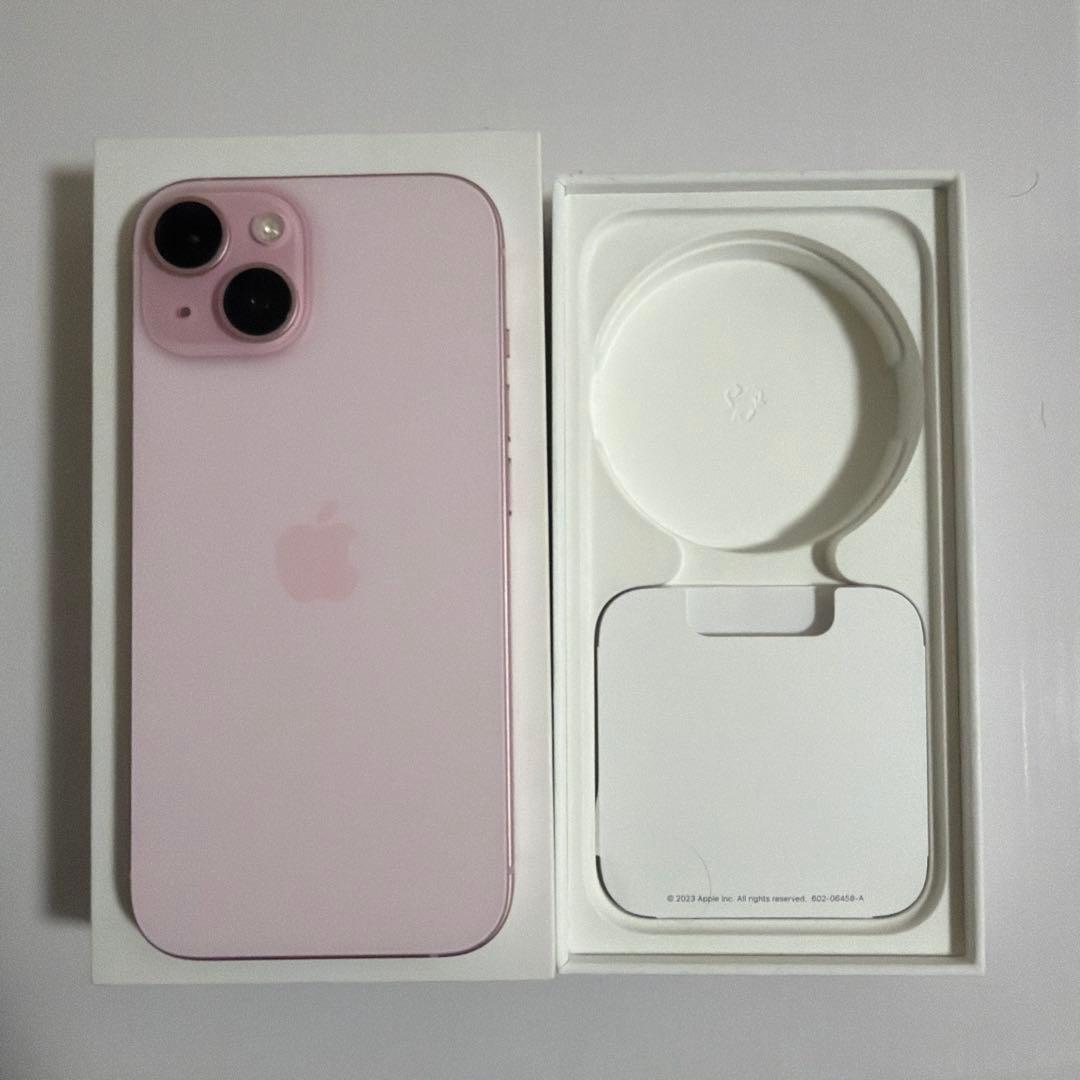 iPhone15 本体 ピンク256gb