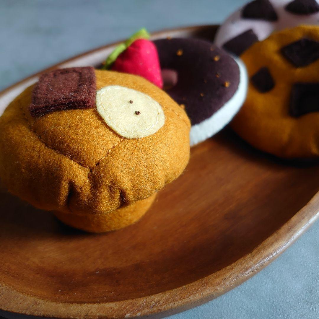 【過去作品展示】フェルトドーナツ おままごと