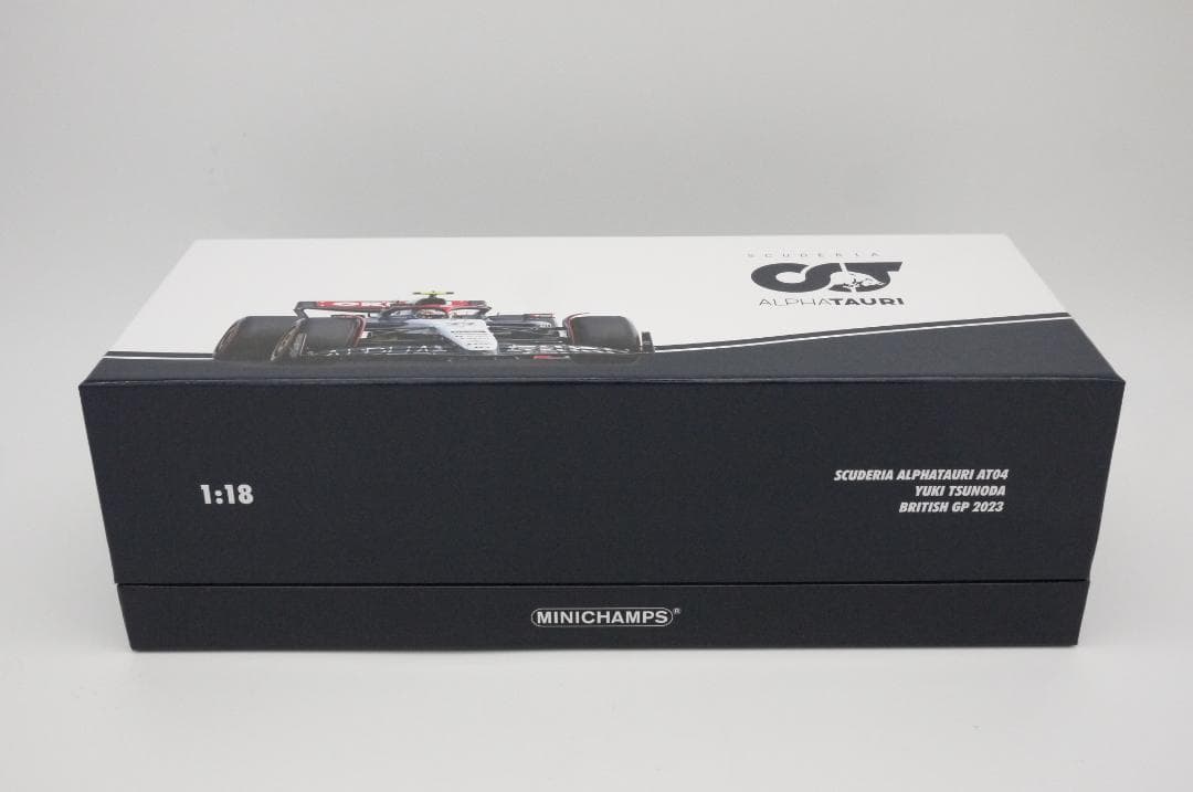 1/18 アルファタウリ AT04 イギリスGP 角田裕毅 #22 限定BOX