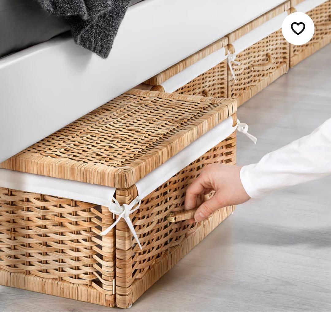 3個セット IKEA TOLKNING トルクニング 収納ケース