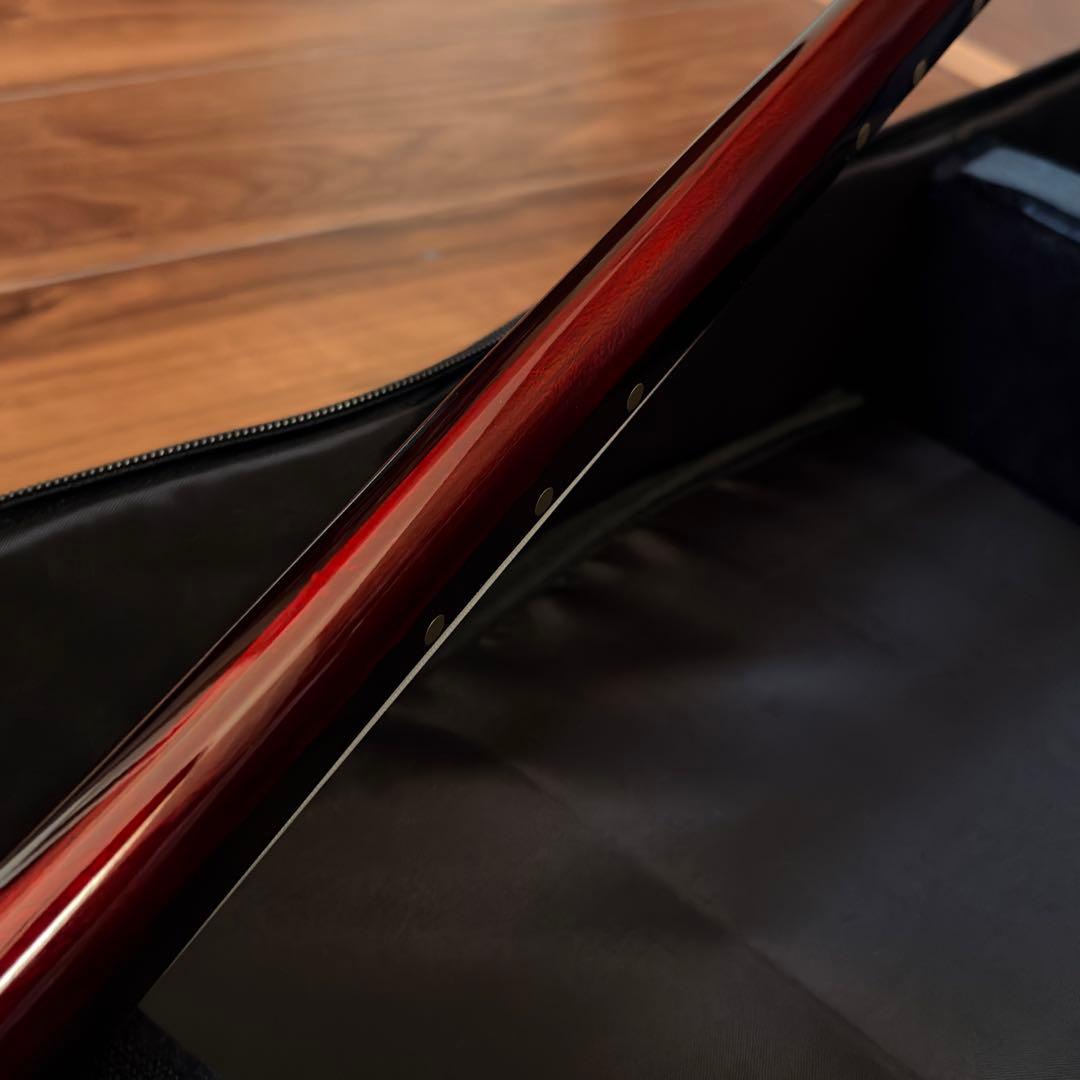 【美品】沖縄三線 本蛇皮 初心者セット ケース・教本付 【すぐ弾ける】