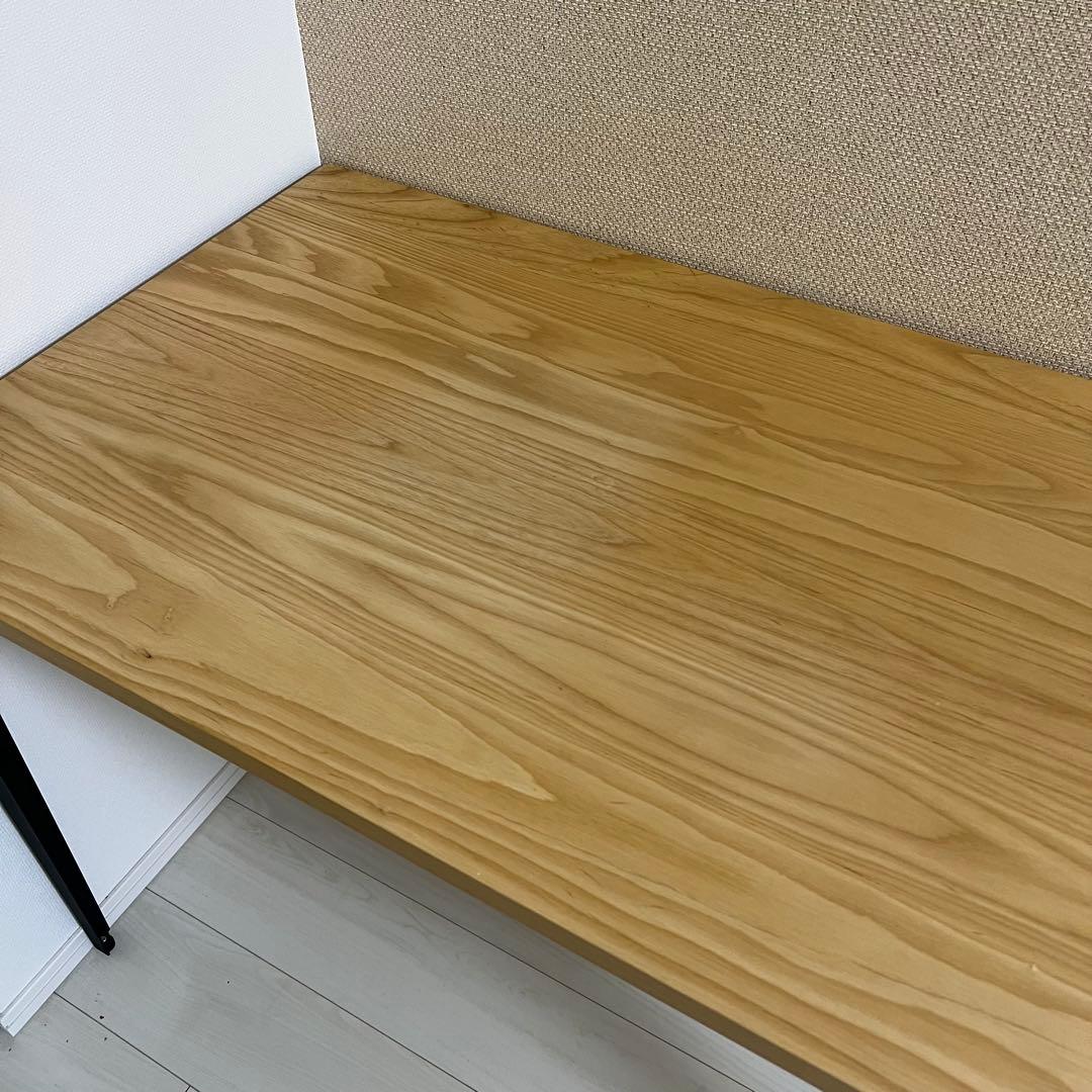 送料込みKANADEMONO THE TABLE 60×120ホワイトアッシュ