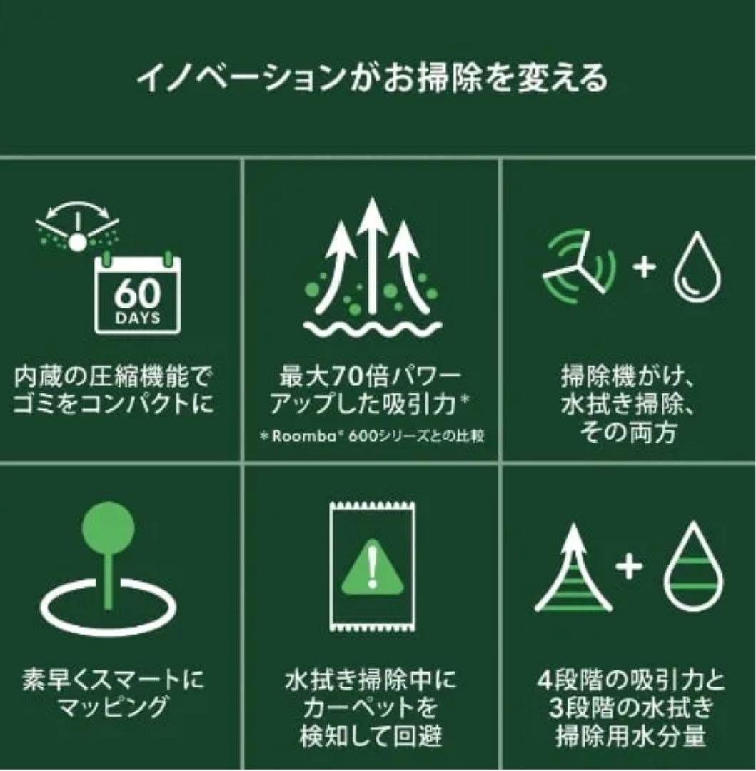 【新品未開封】Roomba Plus 505 +AutoWash充電ステーション