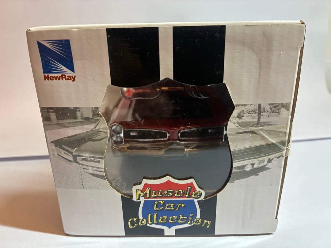 未開封 NewRay 1966 Pontiac GTO 1/25 赤