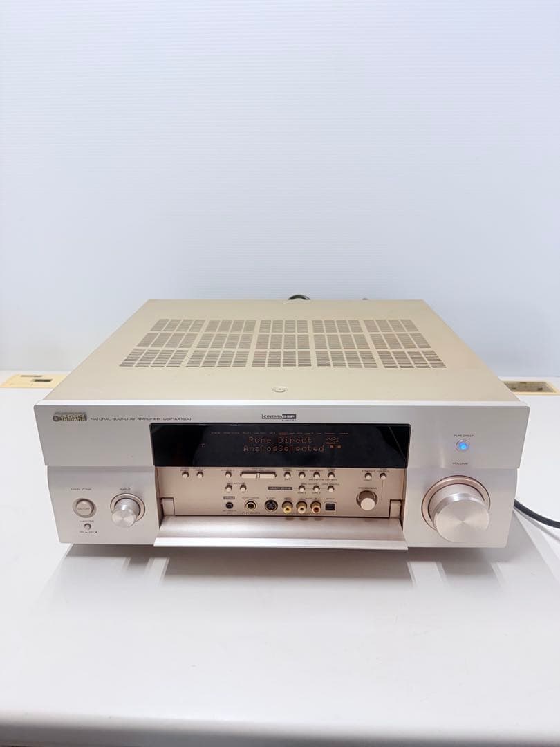 YAMAHA AVアンプ DSP-AX1600 通電確認済 動作未確認 現状品