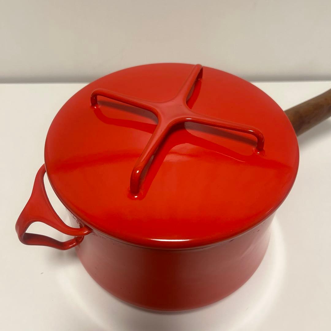 DANSK 赤い片手鍋　18cm