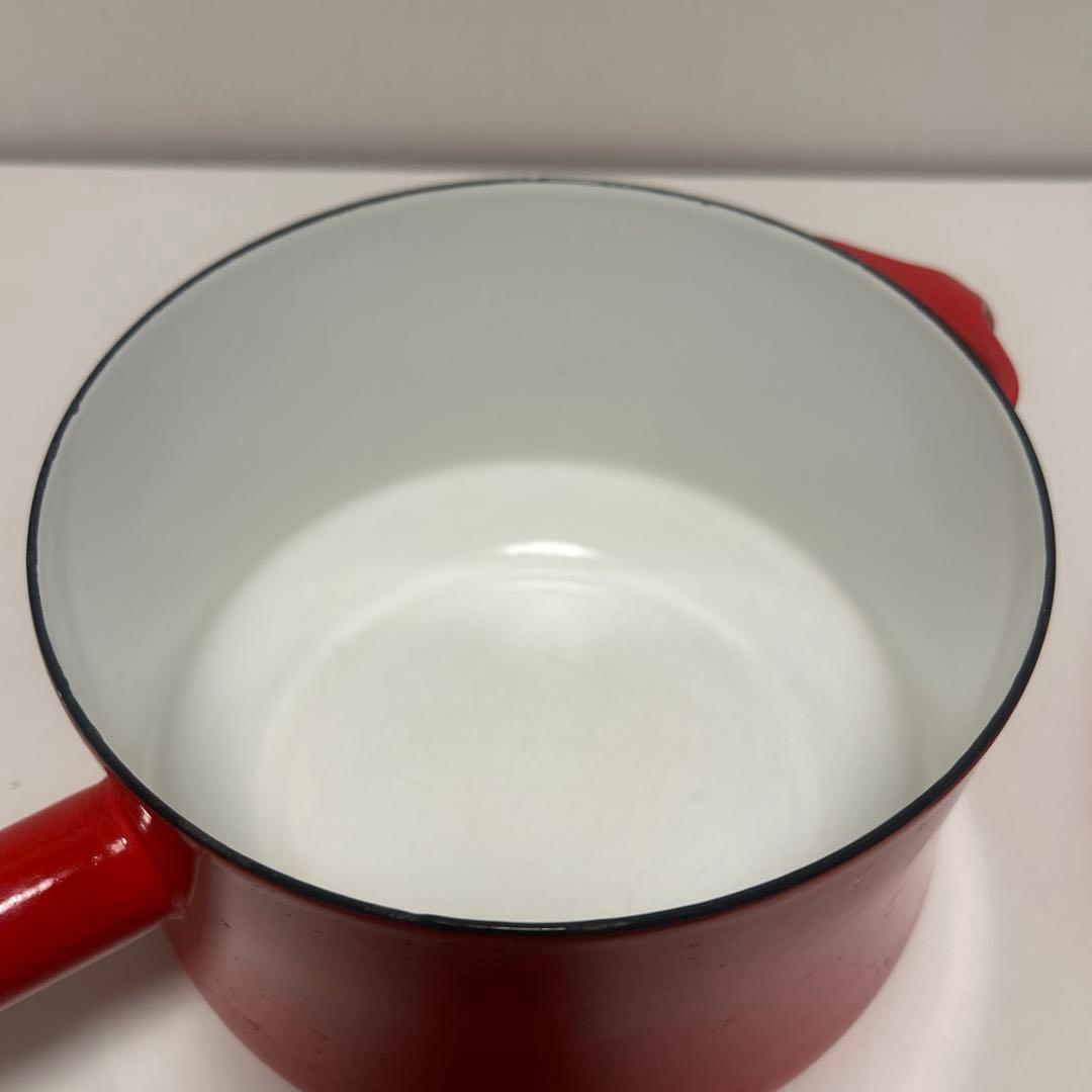 DANSK 赤い片手鍋　18cm