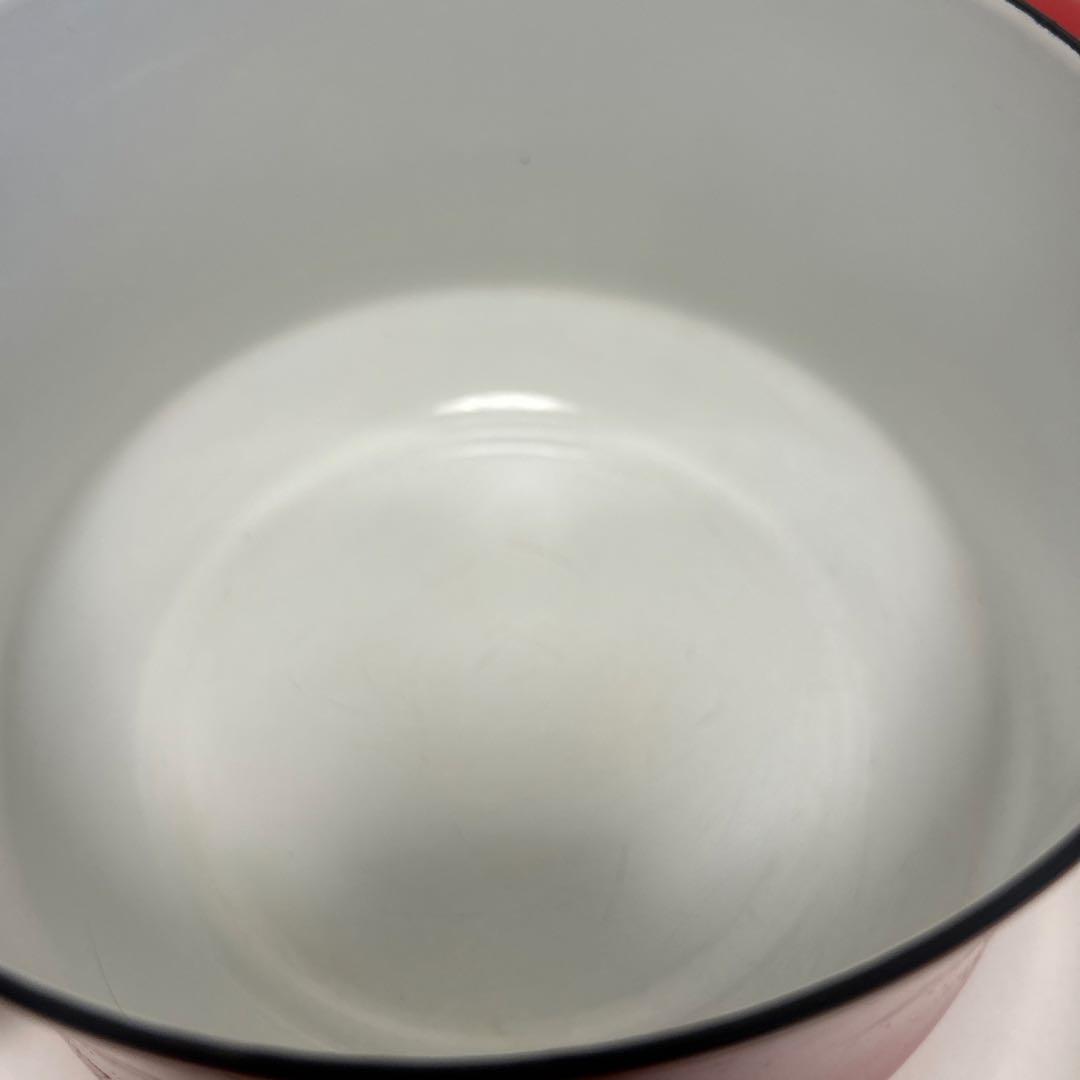 DANSK 赤い片手鍋　18cm