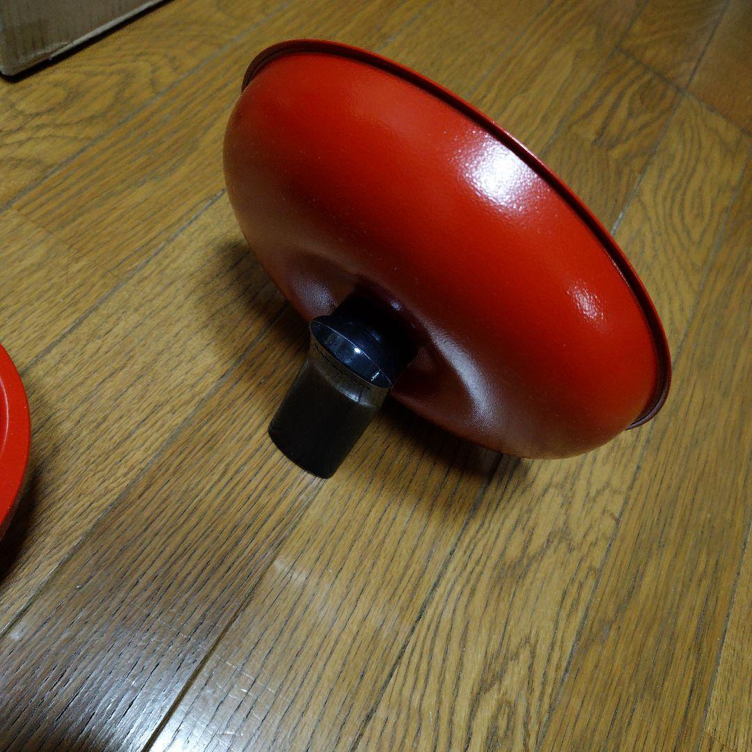 レンジメートプレミアム　赤いグリルパン 蓋付き