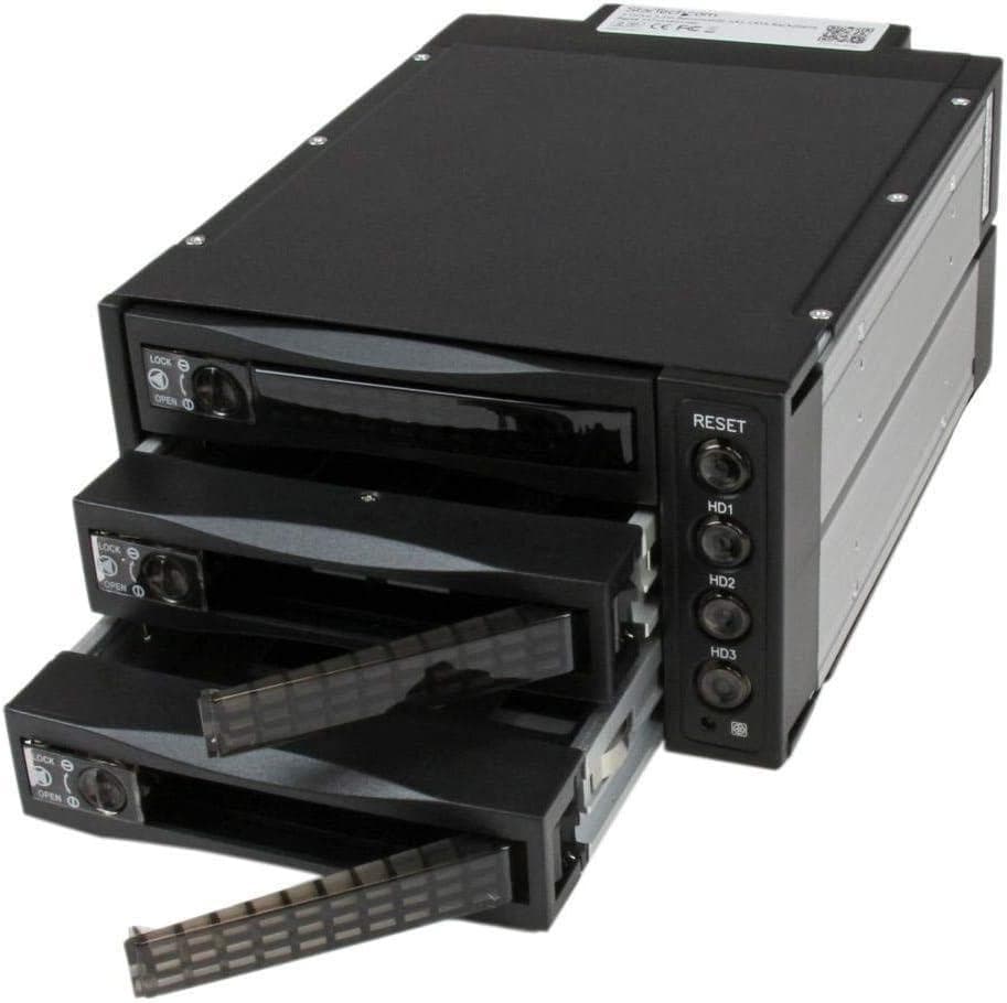 SNT HDD/SSD内蔵ラック SATA/SAS対応 モバイル用 ブラック
