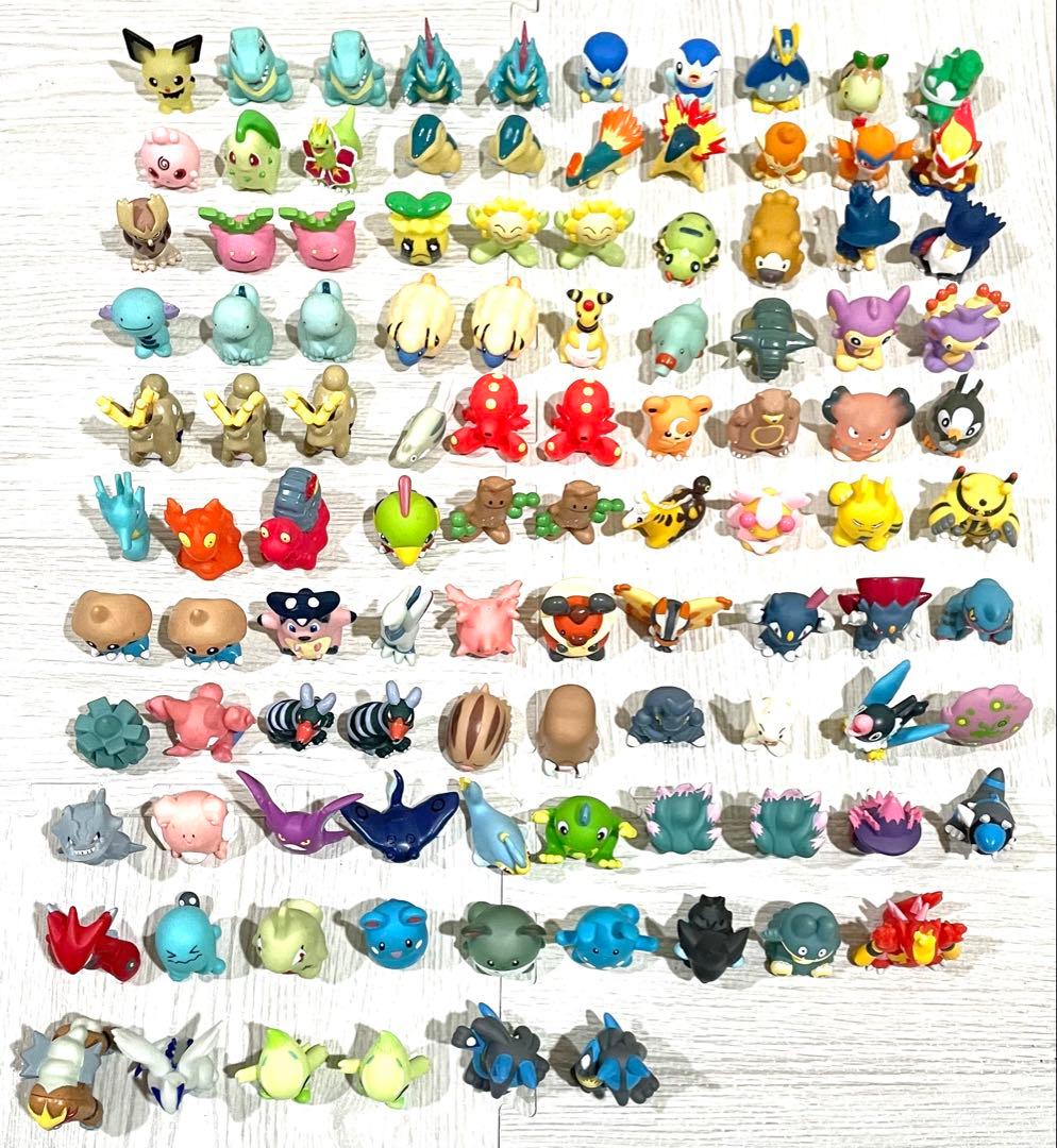 ポケモン　ジョウト・シンオウ　フィギュアまとめ売り　１０５個