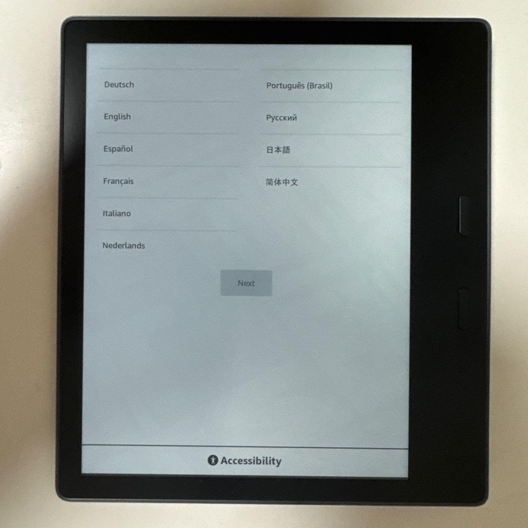 【超美品】Kindle Oasis（第10世代2019年)32GBWiFi＋4G