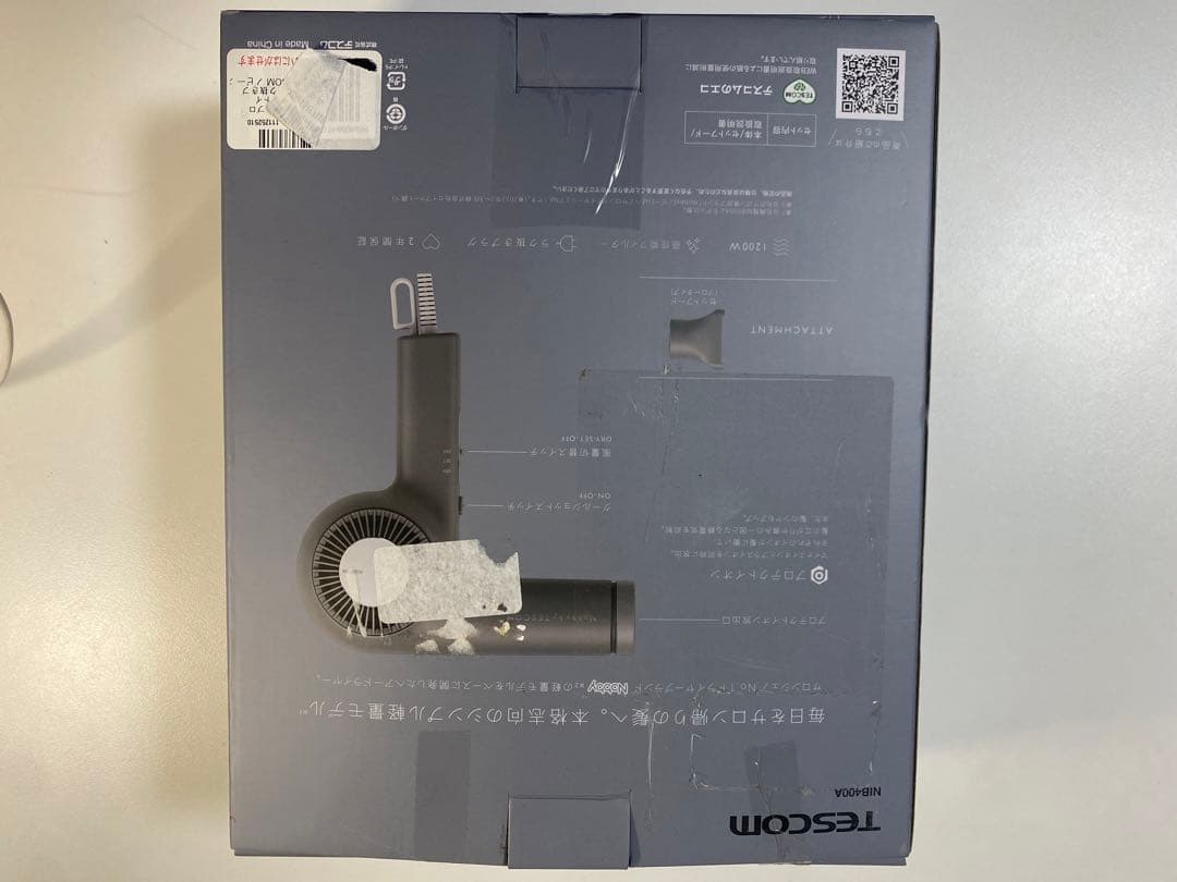 TESCOM Nobby ヘアドライヤー NIB400A