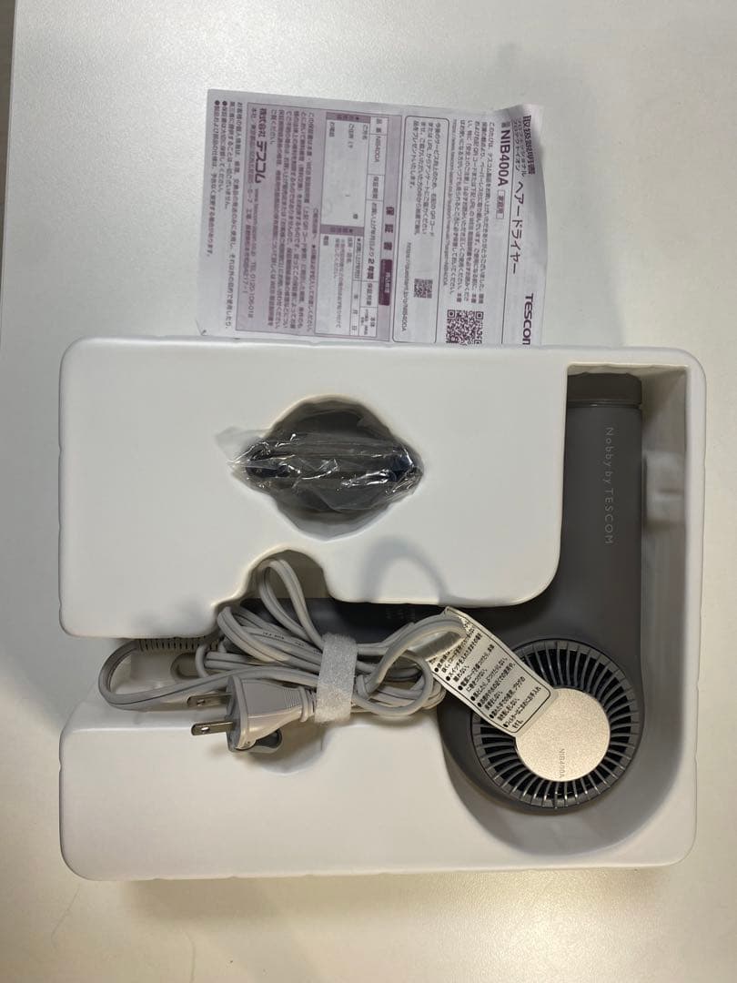 TESCOM Nobby ヘアドライヤー NIB400A