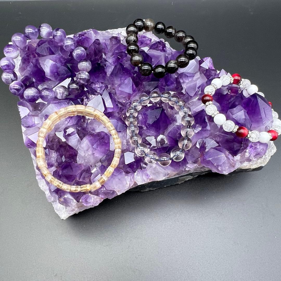 ✳️専用‼️超美麗✨極上美紫パワー✨最強浄化や魔除にも✨アメジストクラスター 天然石