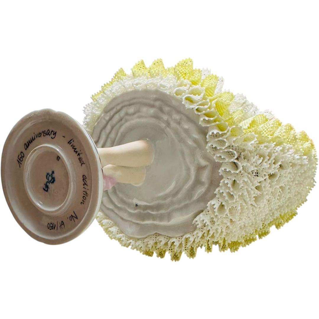 【極美品】ジッツェンドルフ Sitzendorfer レースドール　陶磁器人形