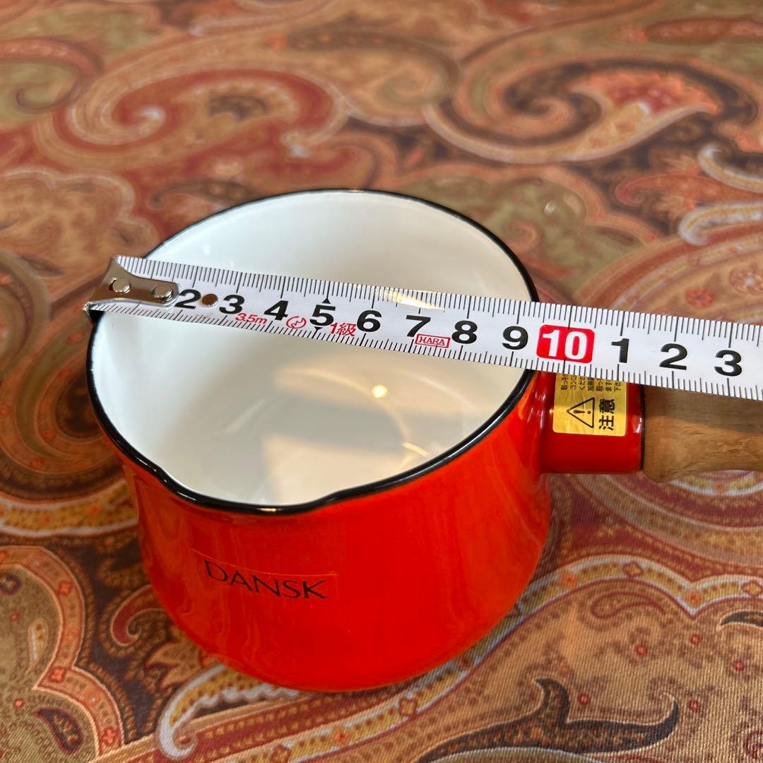 173◆DANSK 9.5cm片手鍋 木製ハンドル　バターウォーマー　ソースパン