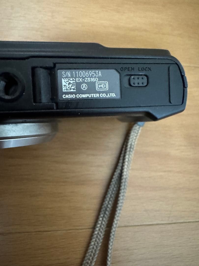 カシオ　CASIO コンパクトデジタルカメラ　EX-ZS160 EXILIM