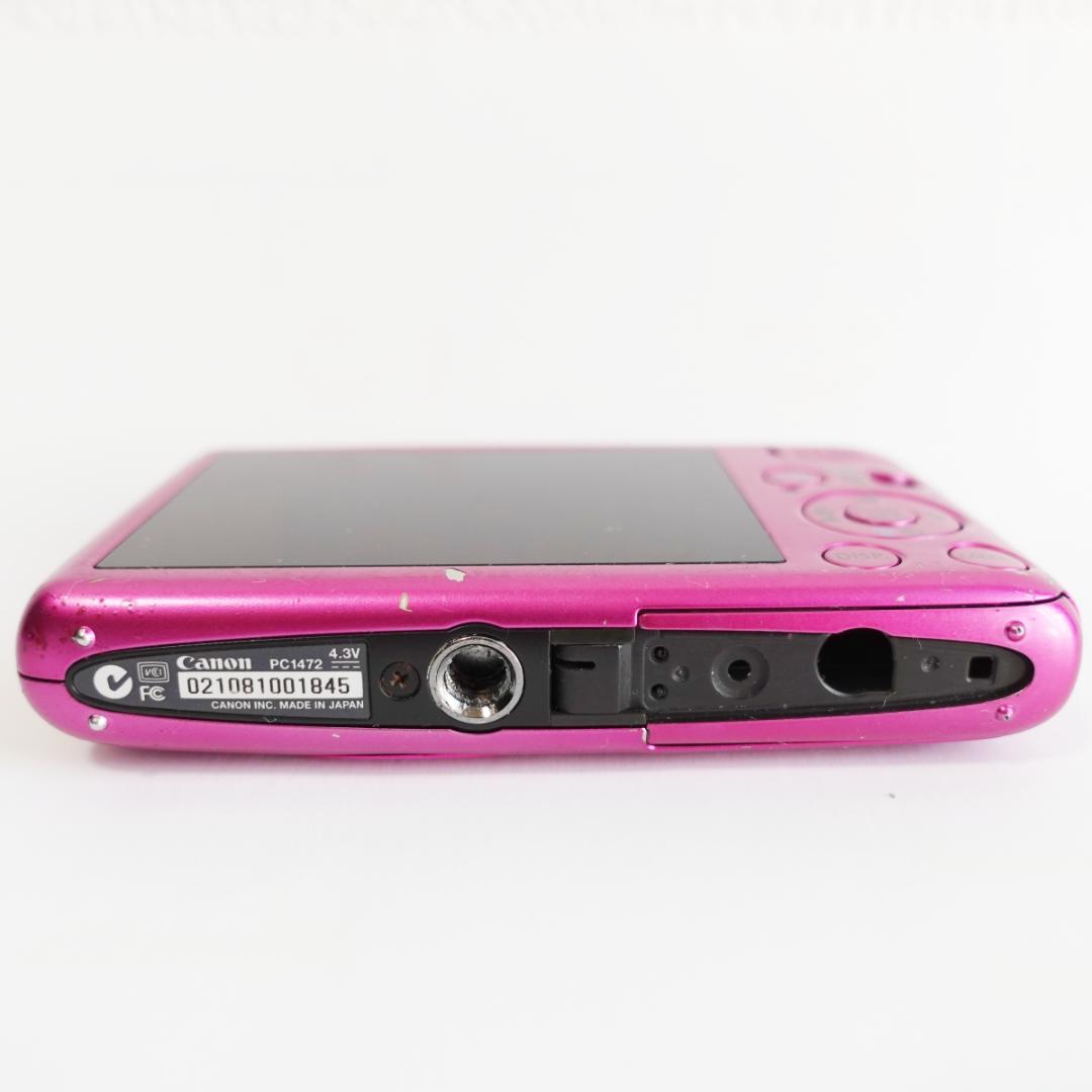 【動作未確認】Canon キャノン IXY400F ピンク