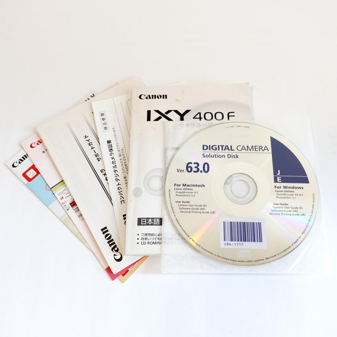 【動作未確認】Canon キャノン IXY400F ピンク