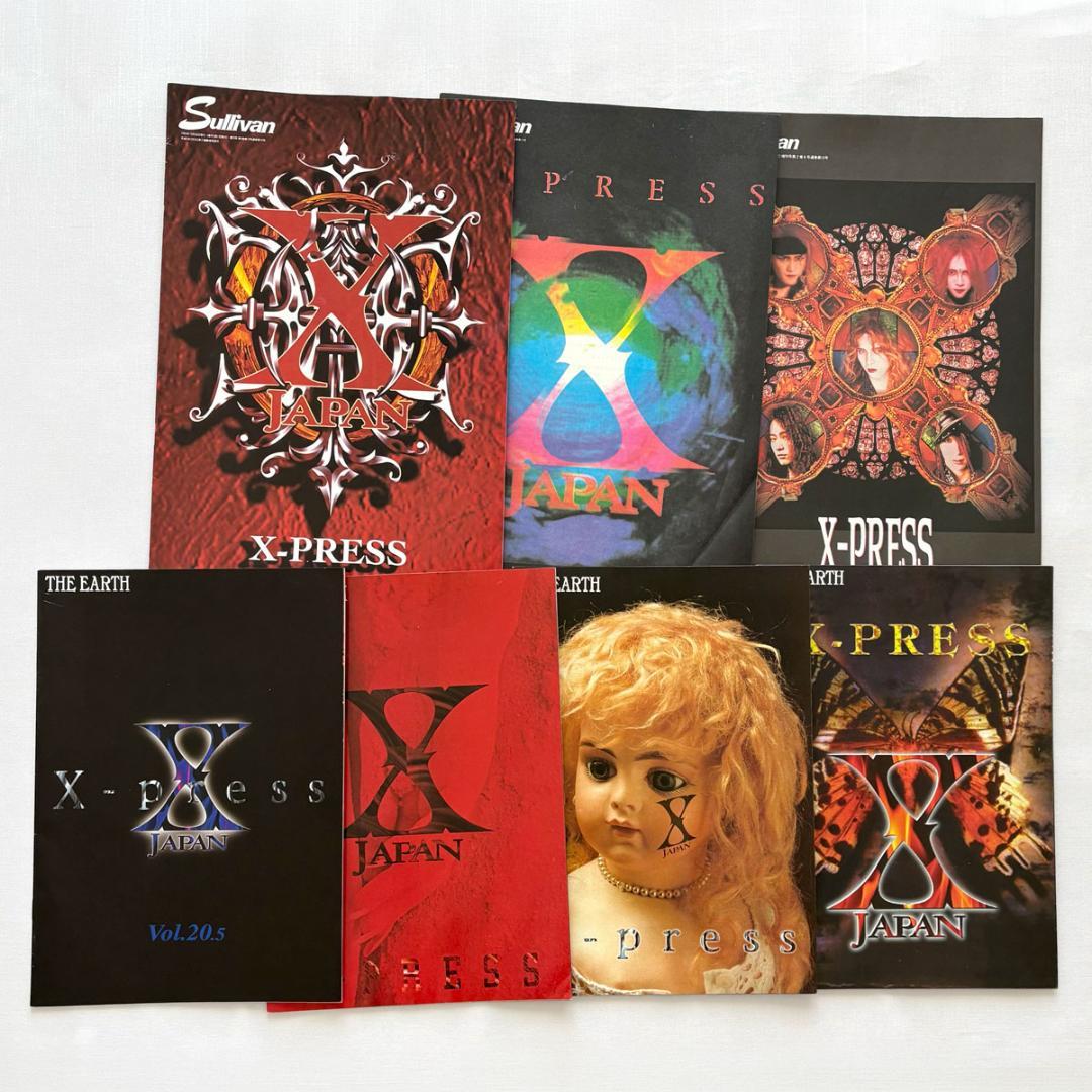 X JAPAN ファンクラブ会報紙（X PRESS）22冊セット 状態良好