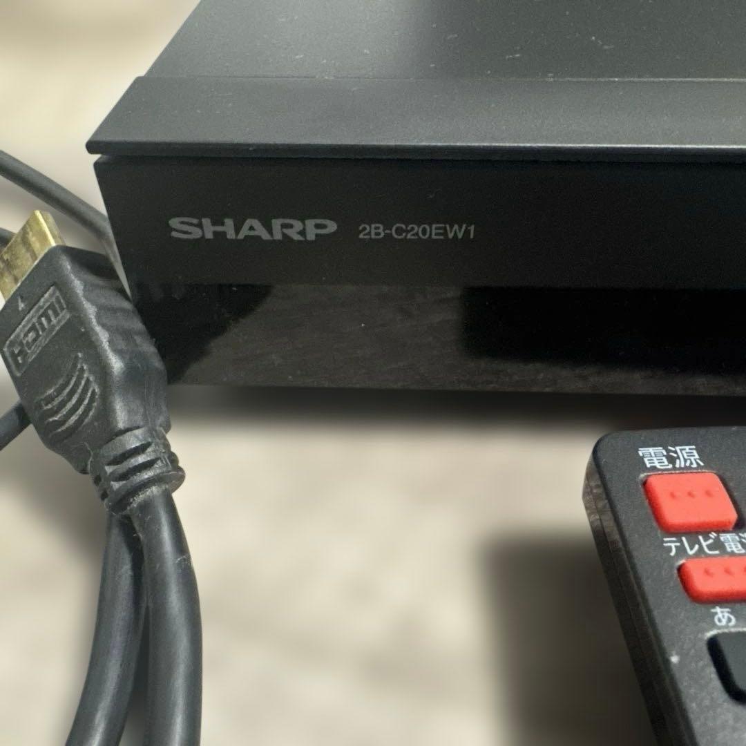 SHARP ブルーレイレコーダー 2B-C20EW1