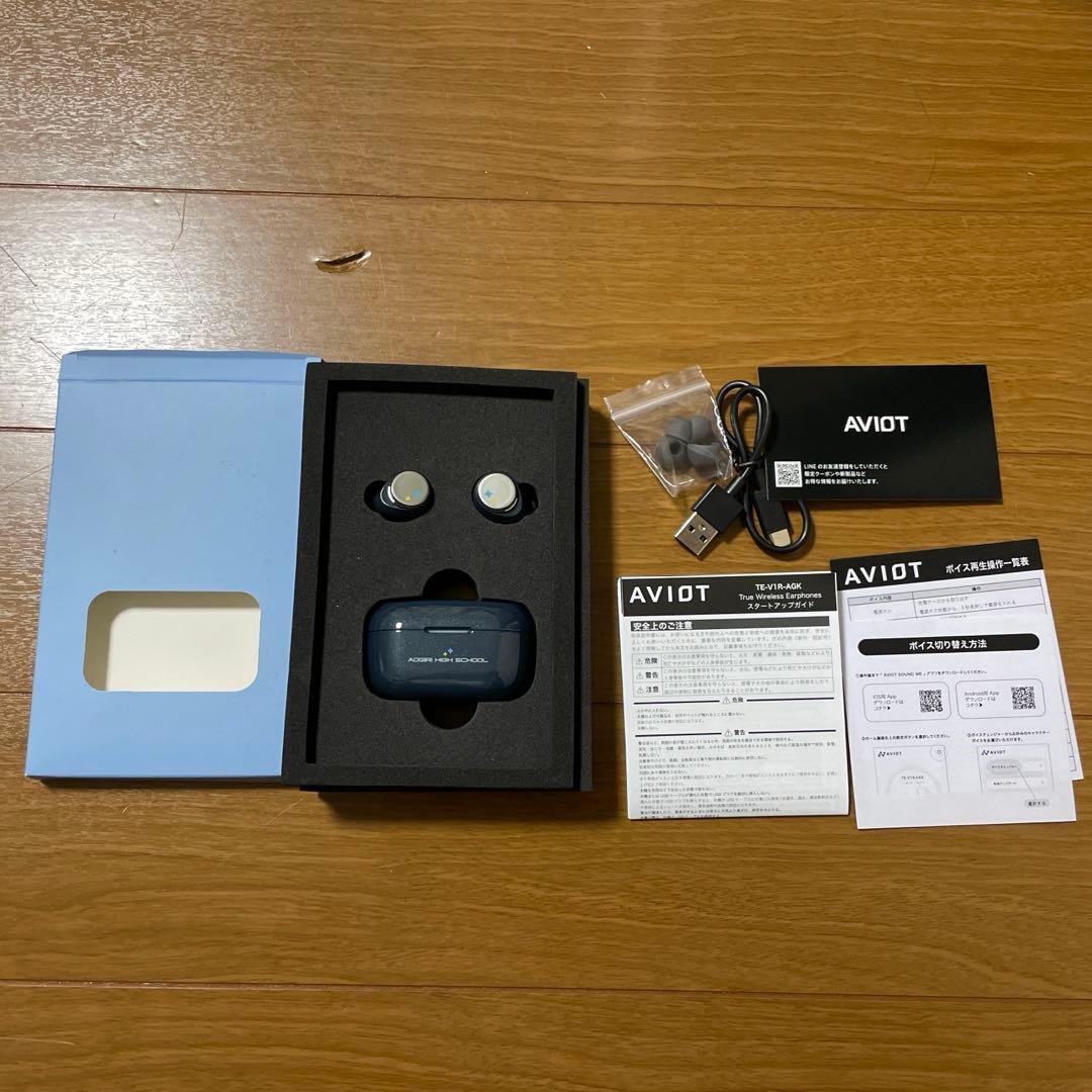 TE-V1R-AGK AVIOT あおぎり高校　イヤホン