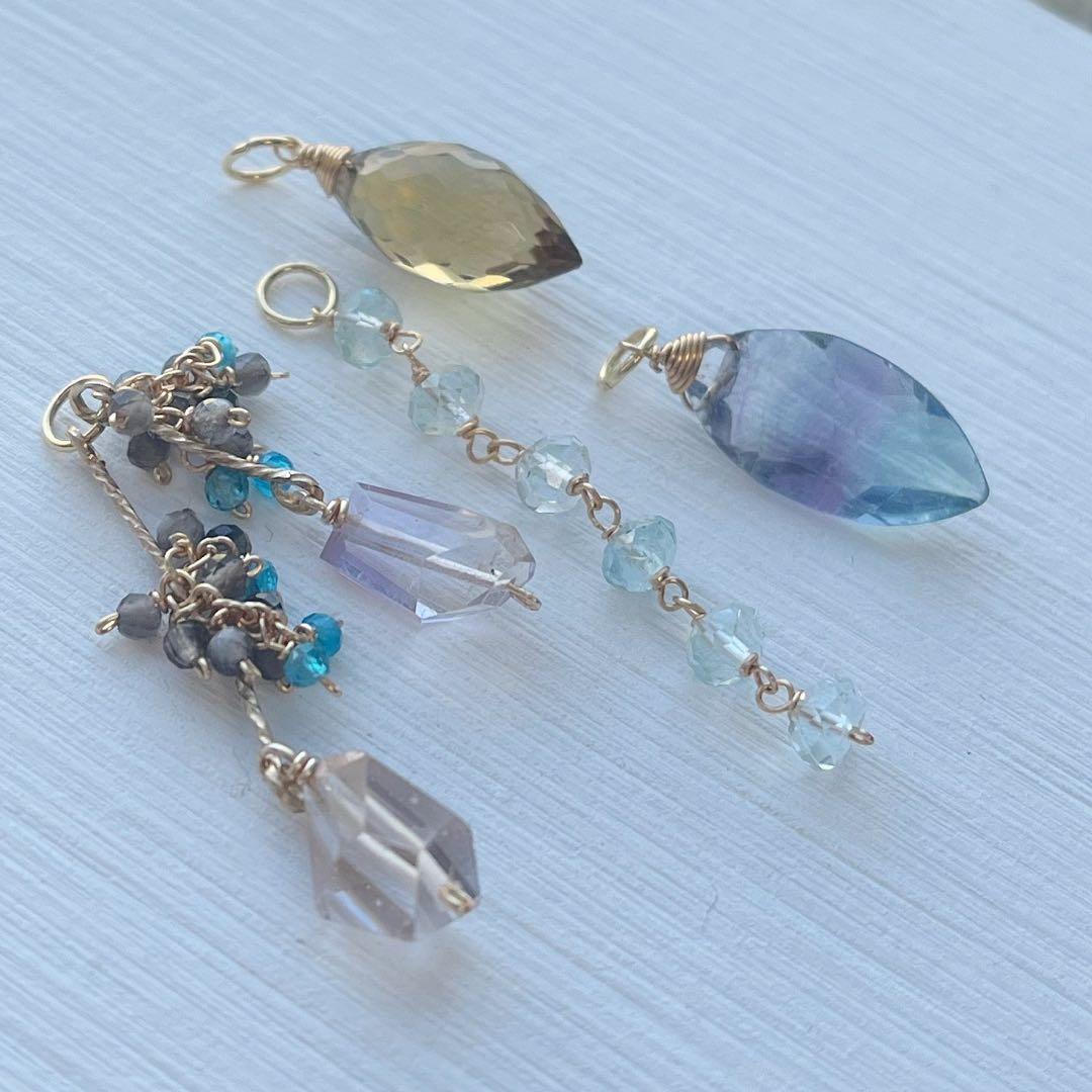 1566 ピアスチャーム４点セット