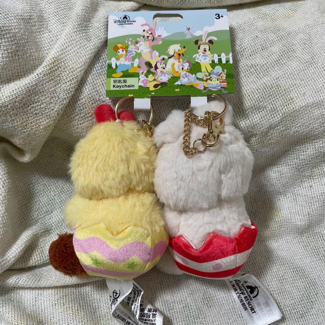 チップとデール　ぬいぐるみキーホルダーセット