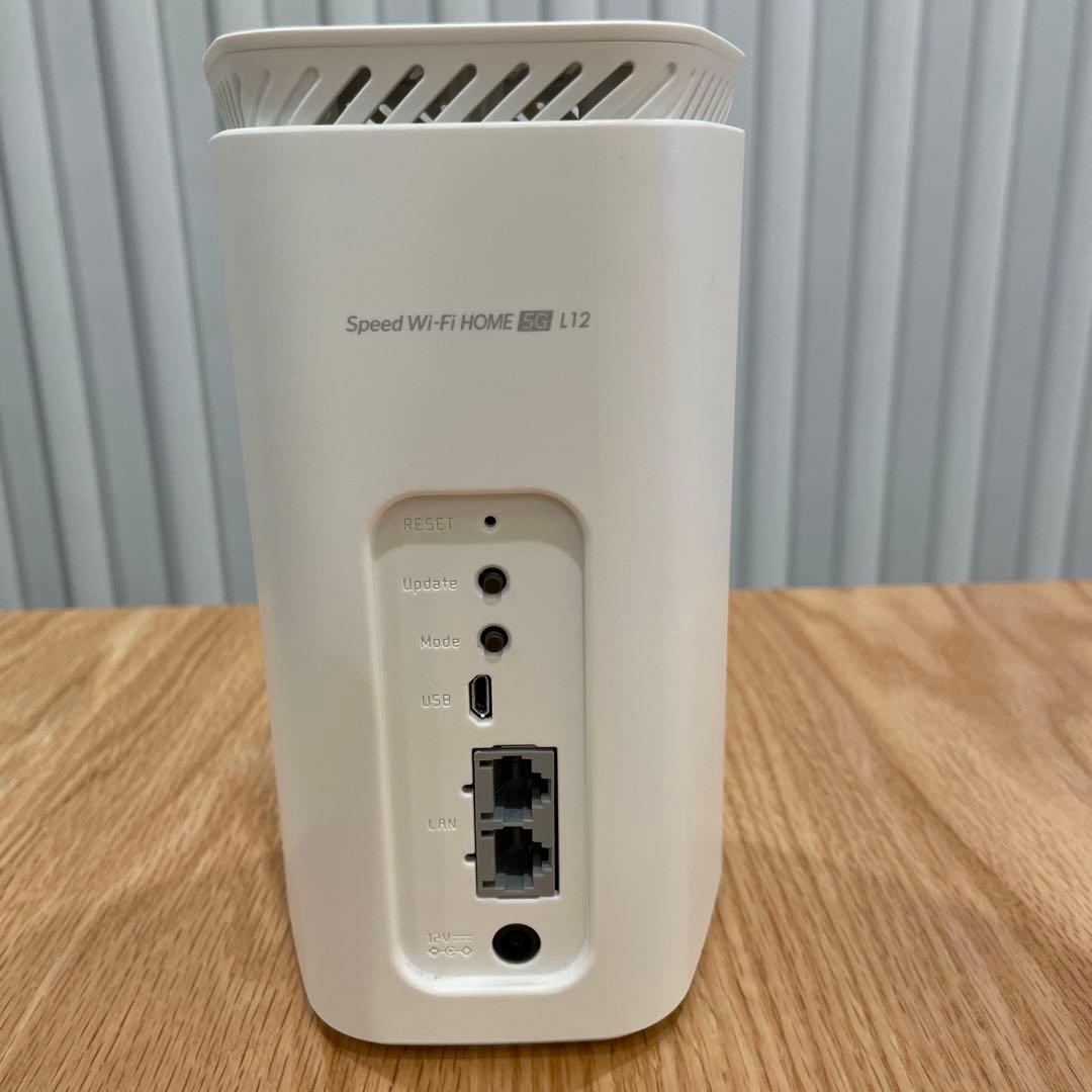 Speed wi-fi  5G L12 ホームルーター